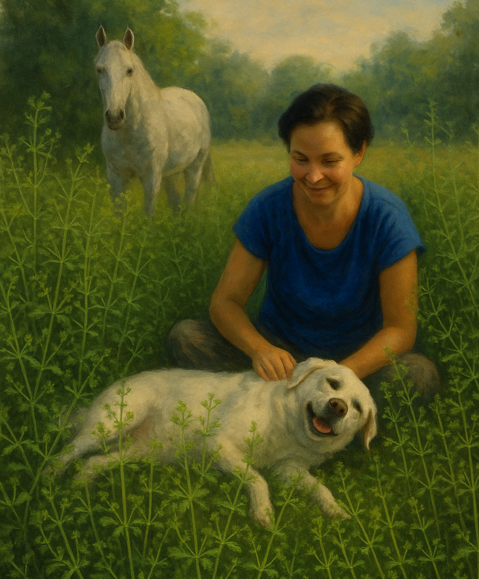 Przytulia czepna - chwast czy drogocenne zioło?